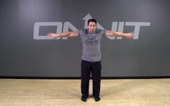 Double lnternal/External Shoulder Rotations Bodyweight Exercise