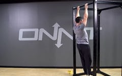 Scap Pull Up Bodyweight Exercise