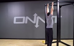 Passive Pull Up Bar Hang Bodyweight Exercise