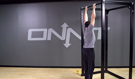 Passive Pull Up Bar Hang Movement Prep Pull