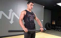 Steel Mace Grip Strength Workout