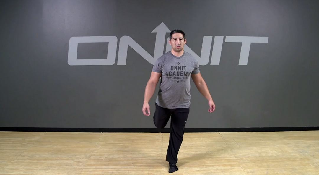 Standing Leg Swing Bodyweight Exercise