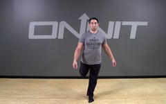 Standing Leg Swing Bodyweight Exercise