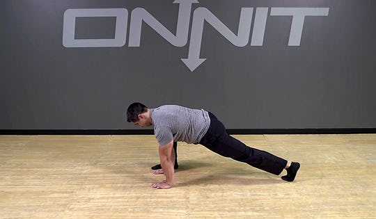 Hip Opening Mountain Climber Bodyweight Exercise