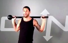 Steel Mace Legs on Fire Barbarian Workout