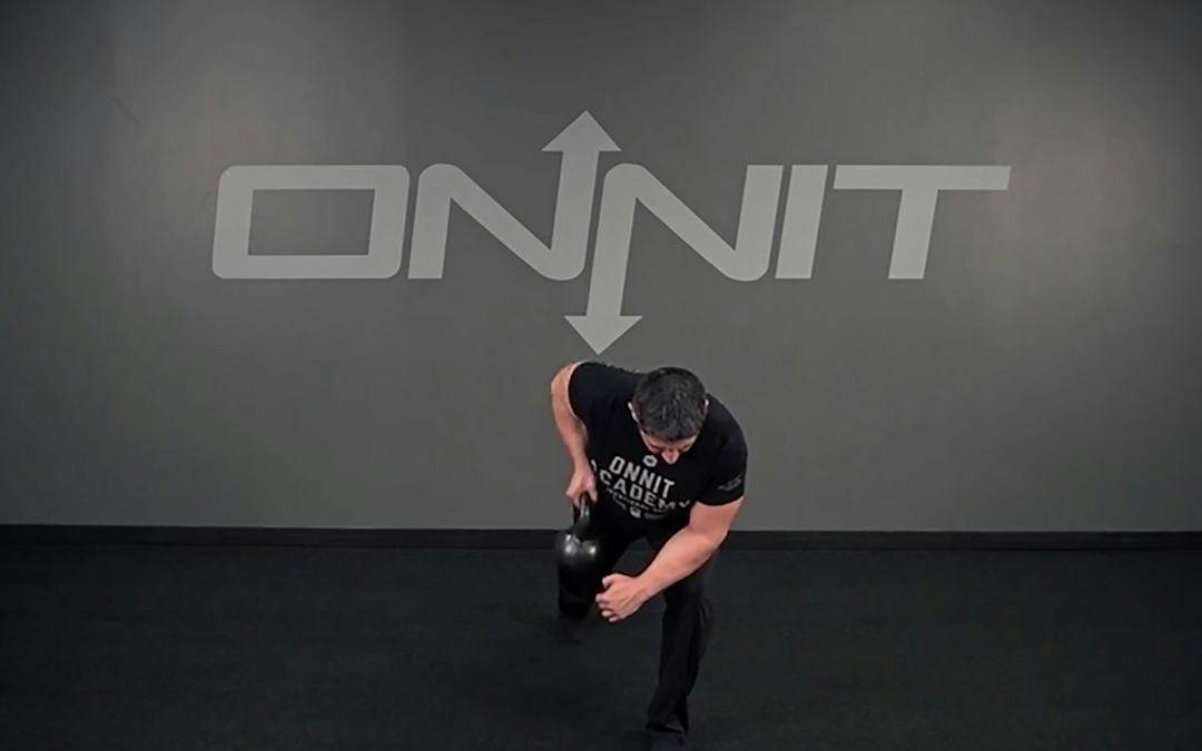 Kettlebell Exercise: Split Stance Row