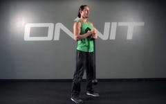 Climber Squat Steel Mace Exercise