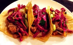 Plantain Tortillas with Spicy Cabbage Slaw Recipe