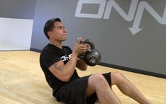 Floor to Feet Kettlebell Circuit