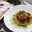 Paleo-Friendly Zucchini Noodles Recipe with Homemade Bison Marinara